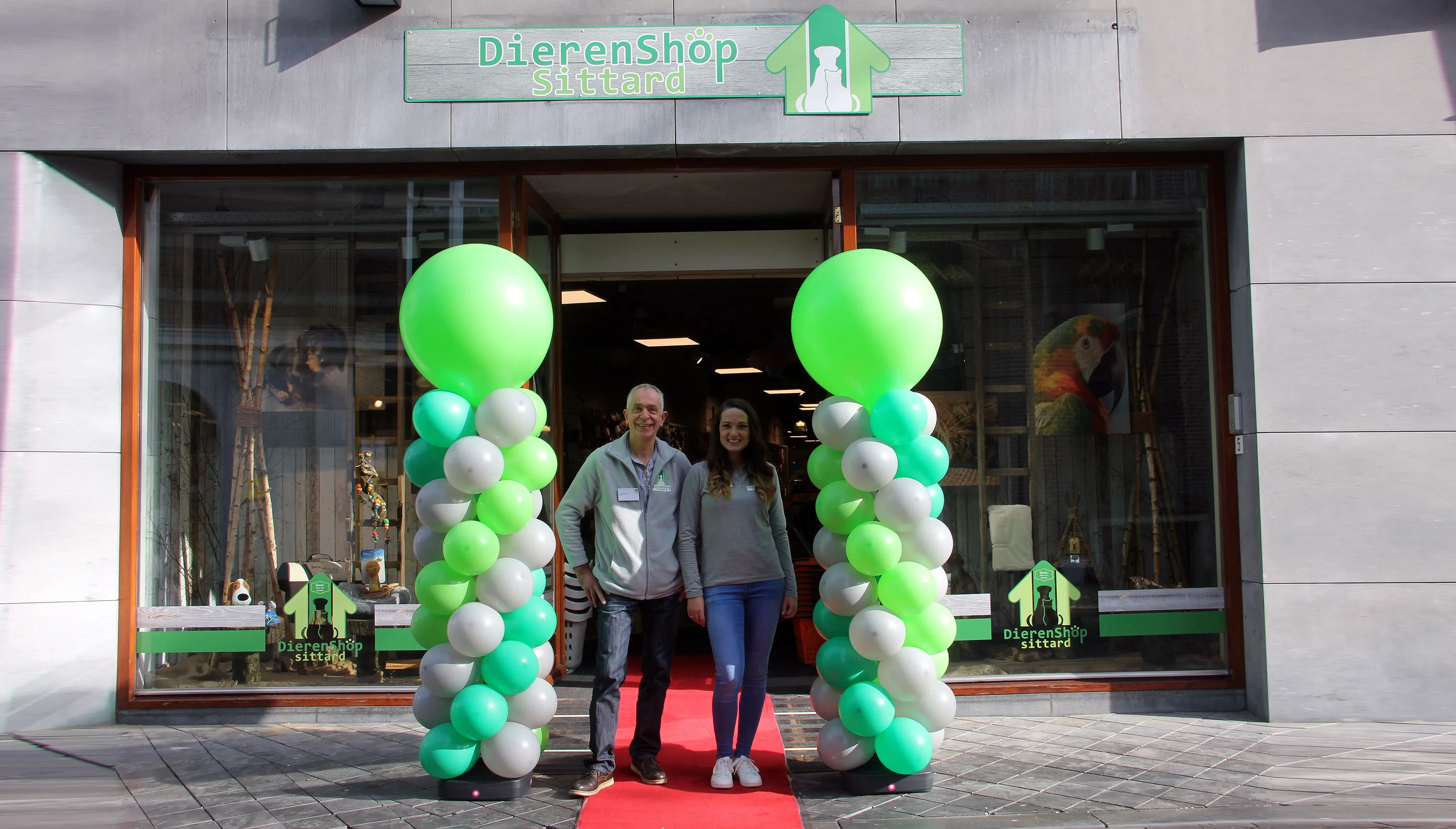 dierenshop naar voorstad