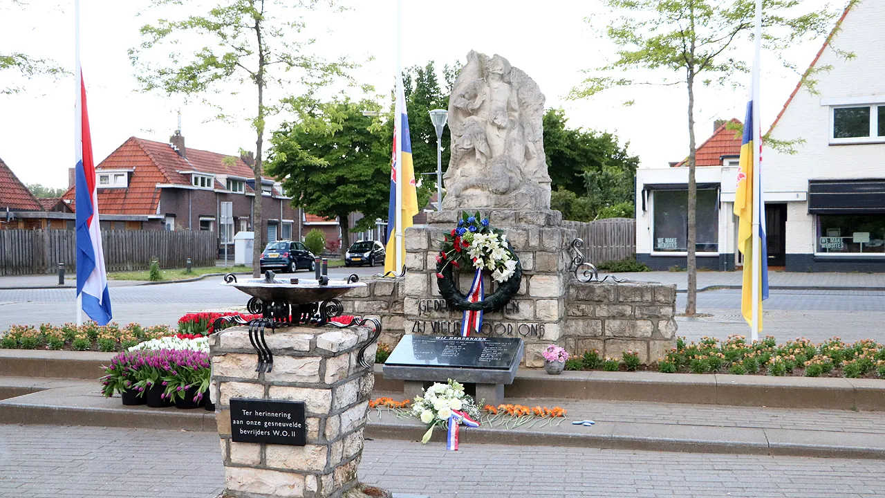 dodenherdenking 2020 bloemenmarkt geleen lindenheuvel