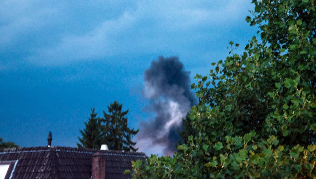 donkere wolk knallen bij dsm 5 juni