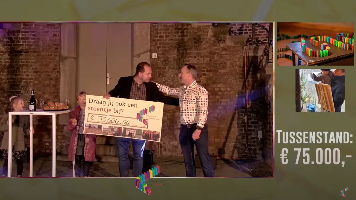 draag jij ook een steentje bij 75000