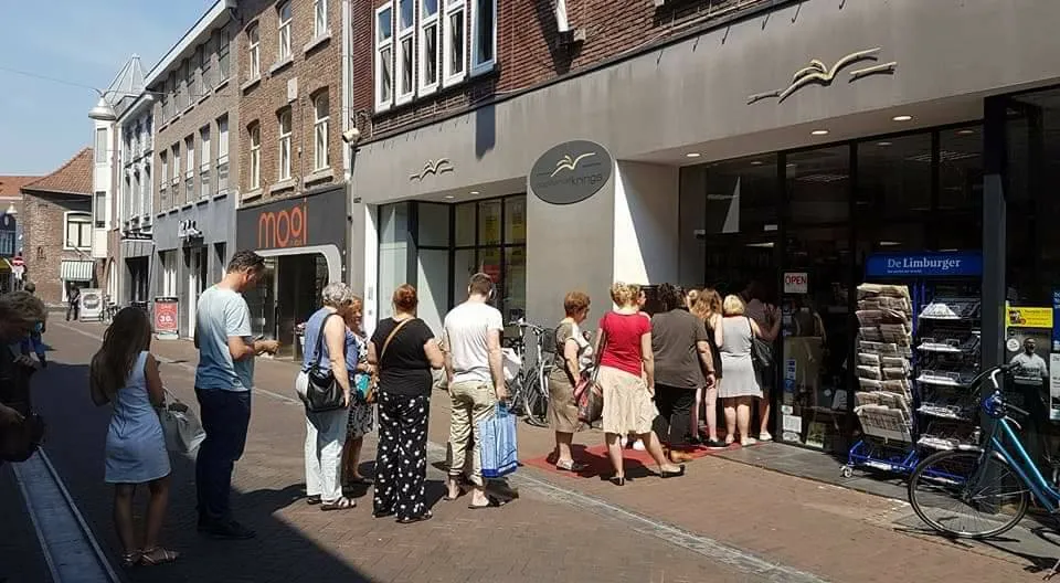 drukte bij krings slaughter