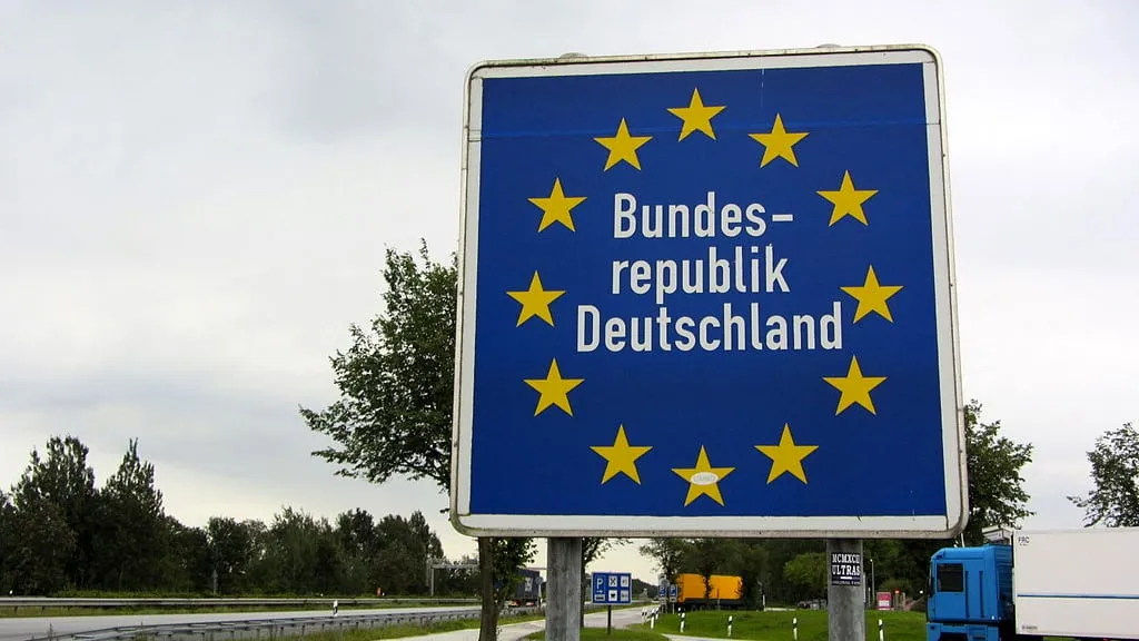 duitsland grensbord