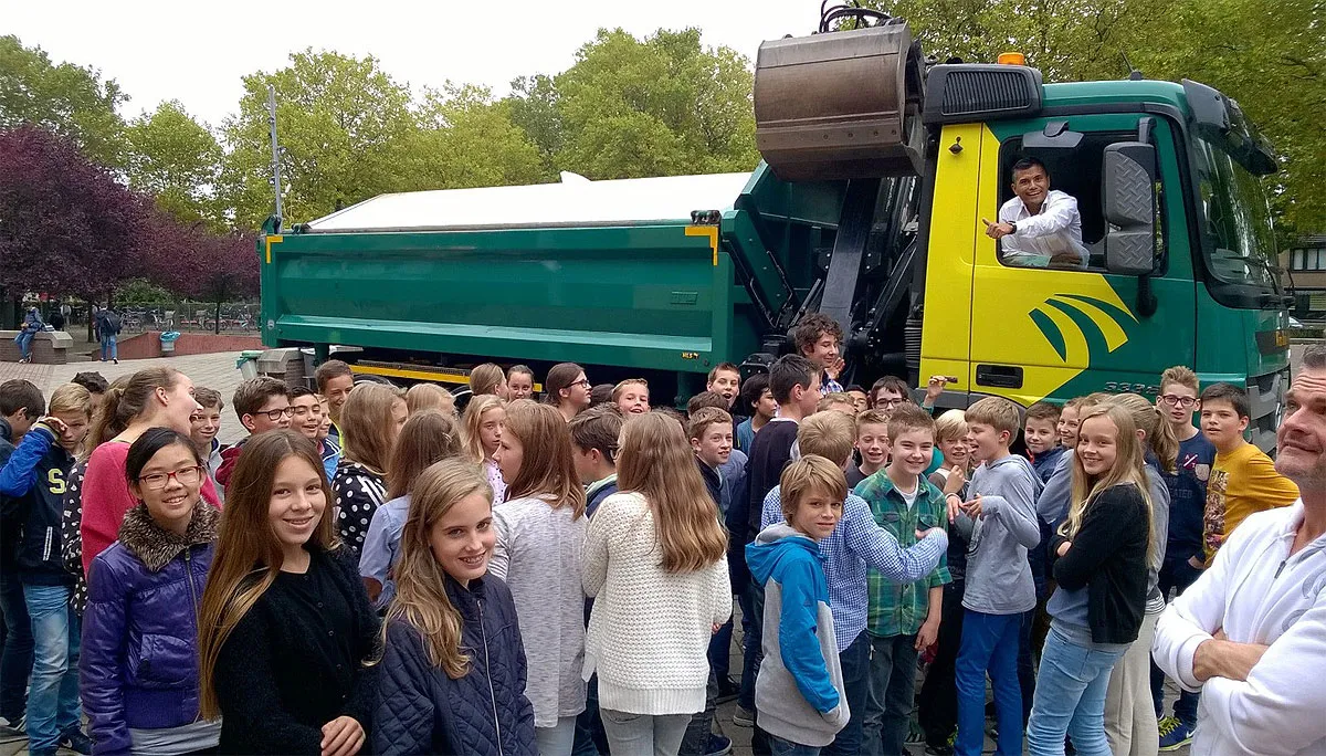 dura vermeer vrachtwagen dode hoek educatie trevianum