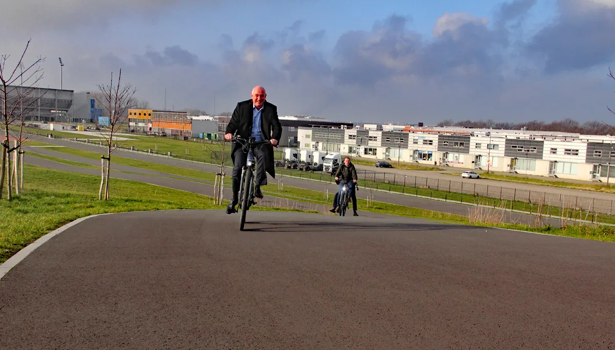 e bike bert kamphuis heuvel op