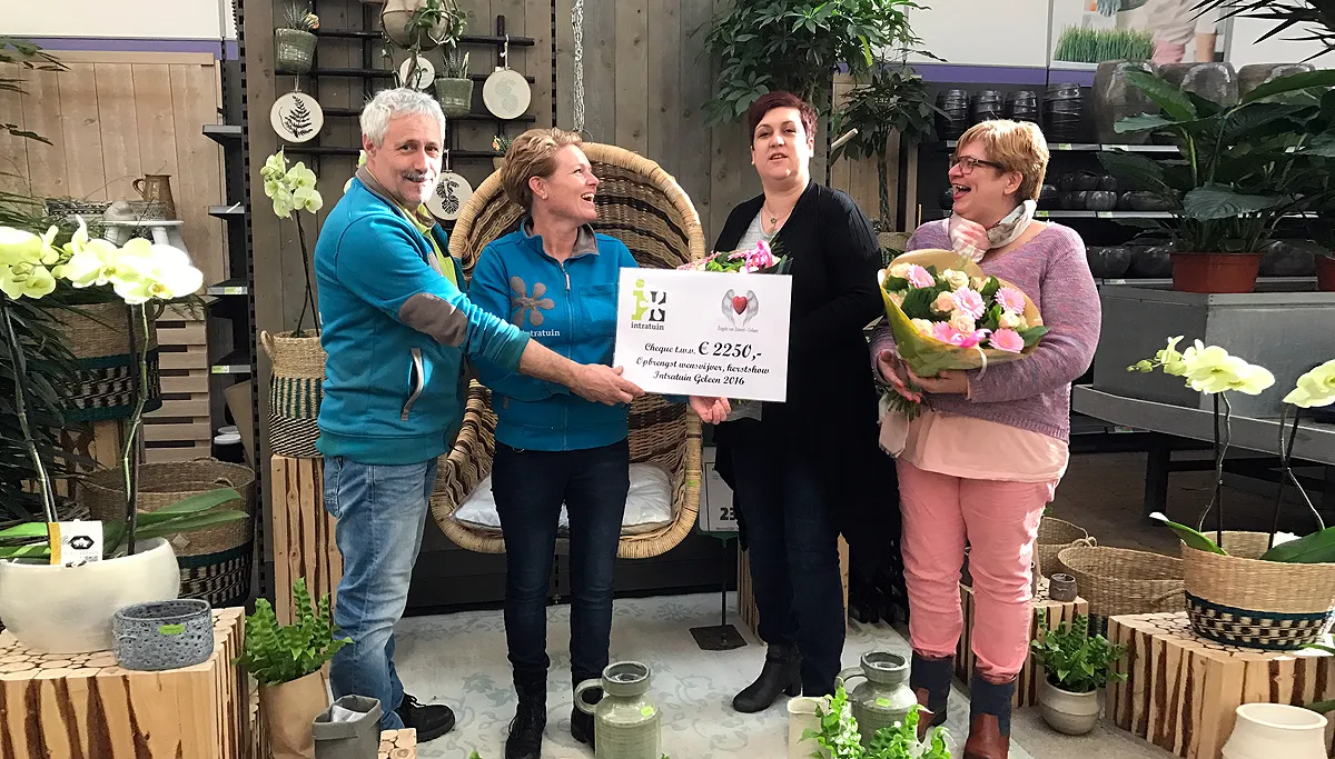 engele van zitter gelaen donatie van intratuin