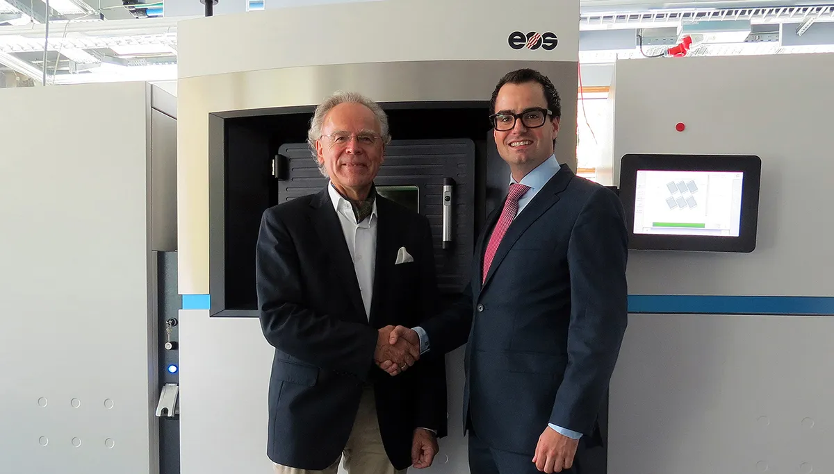 eos xilloc handshake 3d printing