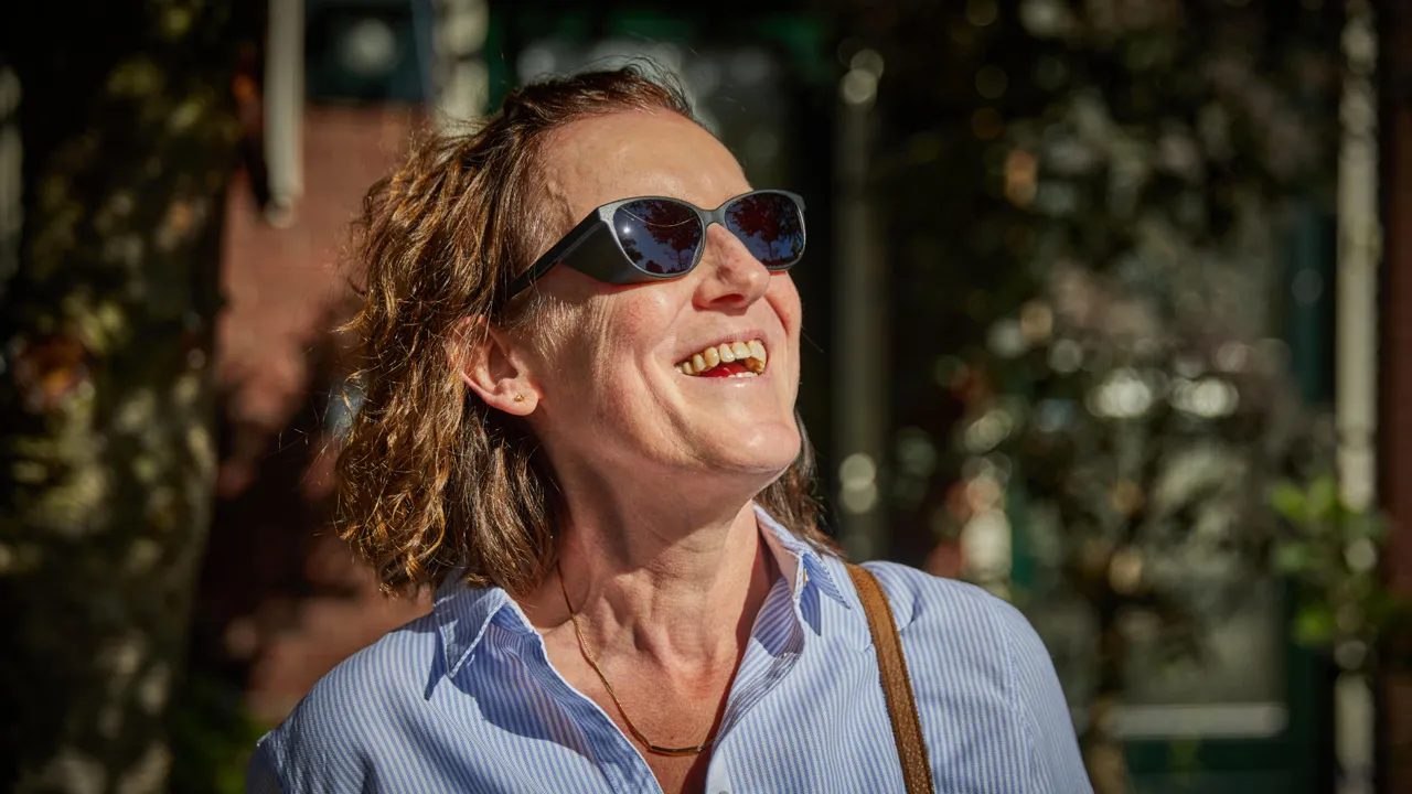 erna fransen kappenbril fotofobie