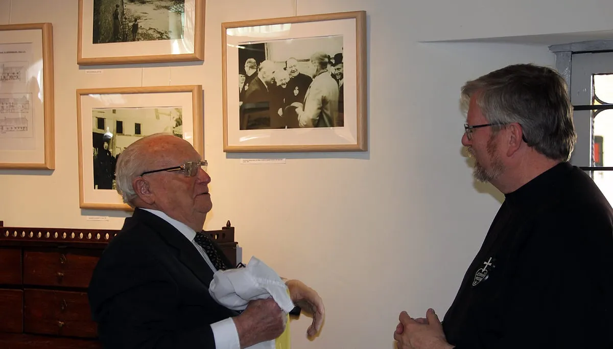 expo pater karelhoeve mei dolf dormans en pater martin