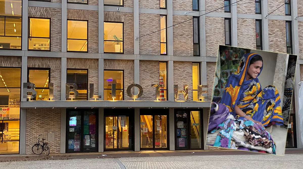 expo zohora lilianefonds ligne bibliotheek ingang