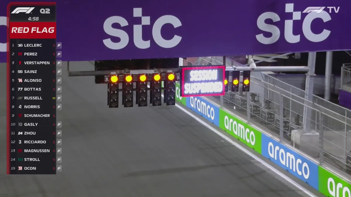 f1 2022 02 saudi arabie q2 session suspended