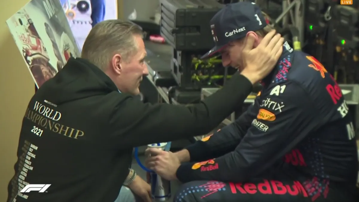 felicitatie van jos voor max verstappen