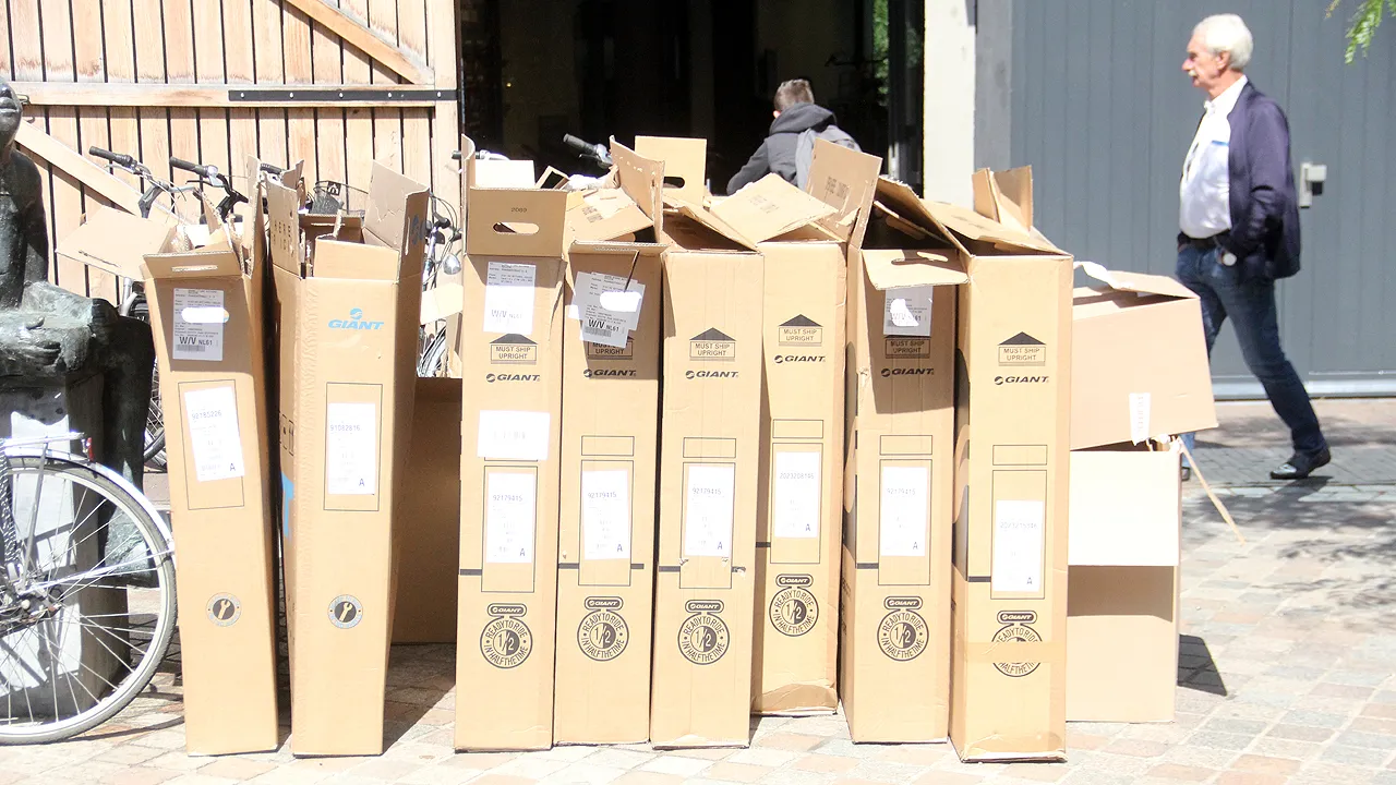 fietsen geleverd bij giant store sittard