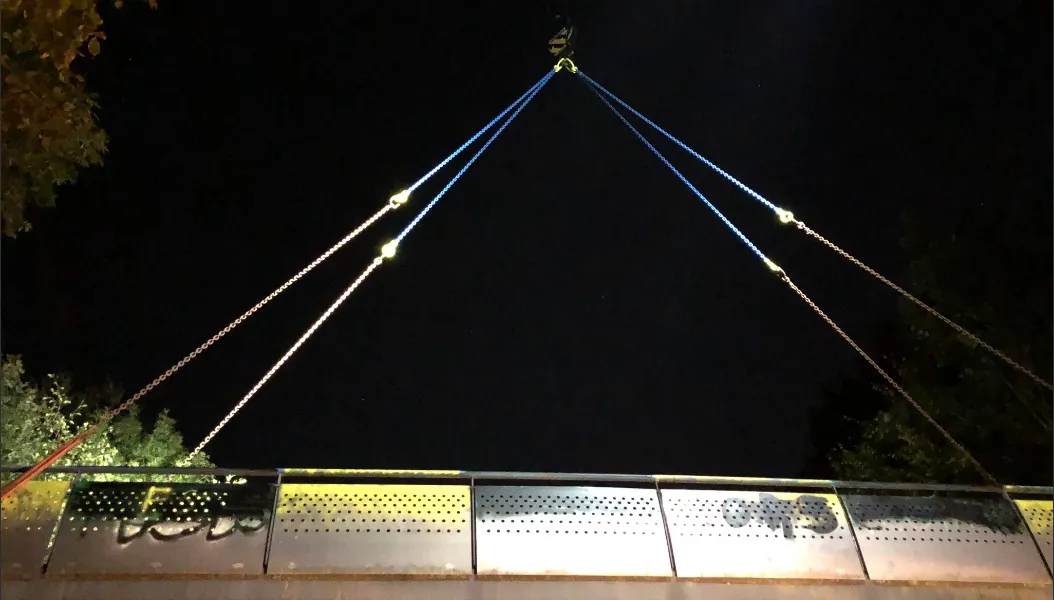 fietsersbrug munstergeleen voorlopig even weg