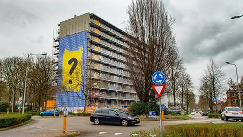 flatgebouw in geleen zuid