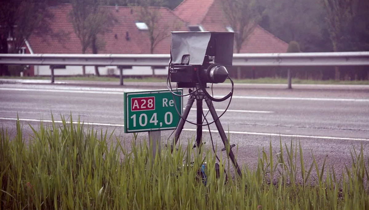 flitser snelheidscontrole