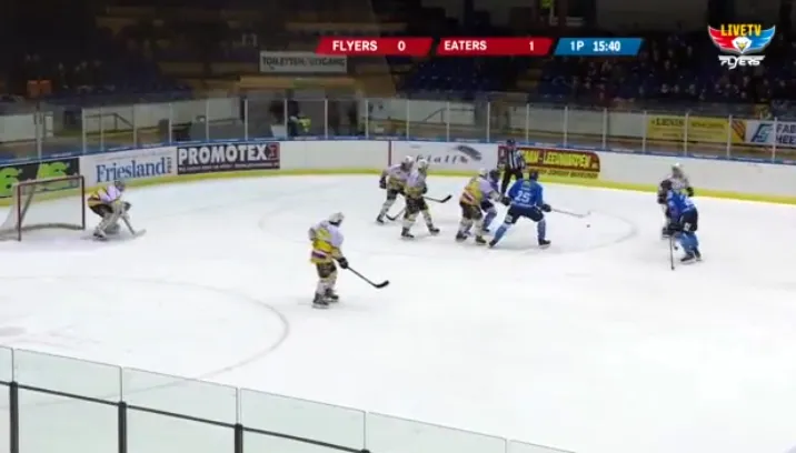 flyers eaters 20150228 derde wedstrijd play offs