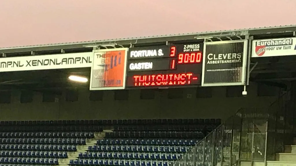fortuna eerste thuiszege