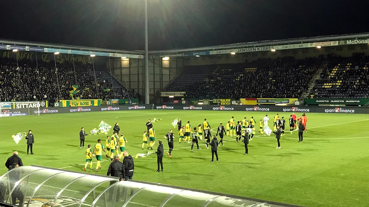 fortuna sittard bekert tegen sc cambuur