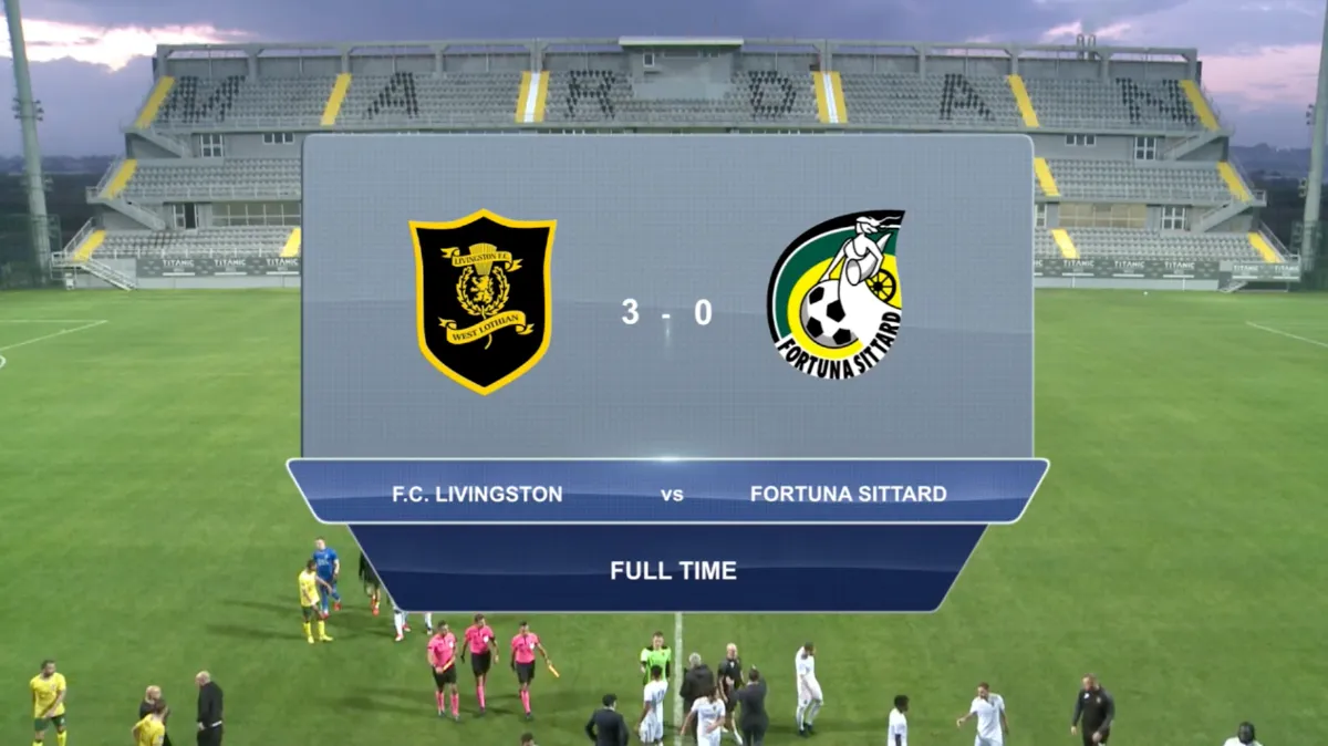 fortuna sittard fc livingston 0 3