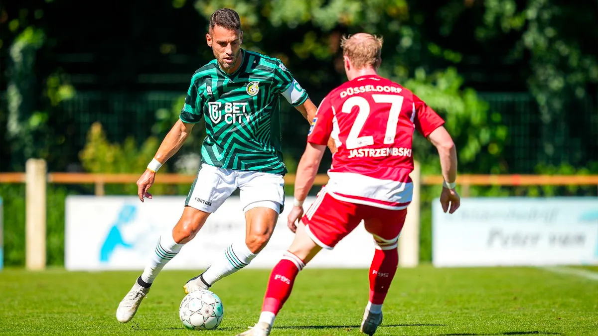 fortuna sittard oefende tegen fortuna dusseldorf