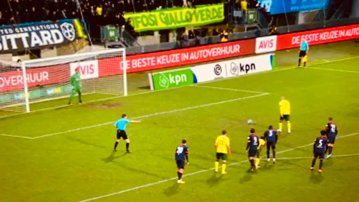 fortuna sittard psv yilmaz neemt penalty en maakt gelijk