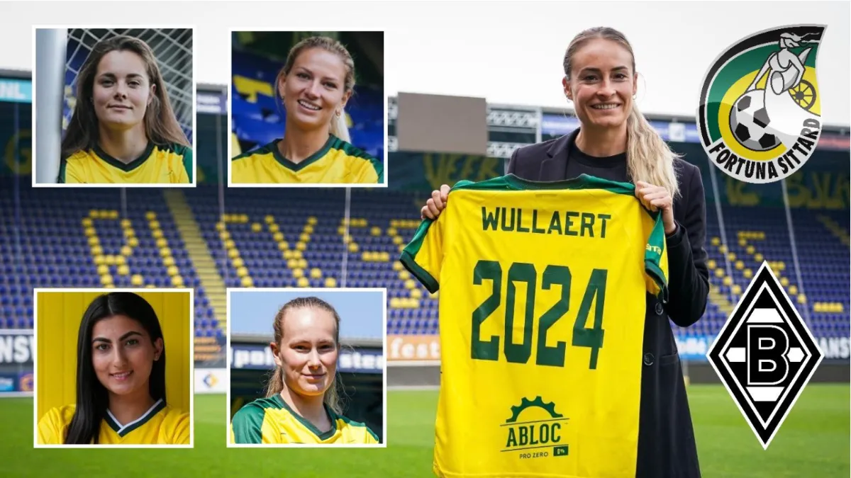 fortuna vrouwen oefenen tegen borussia