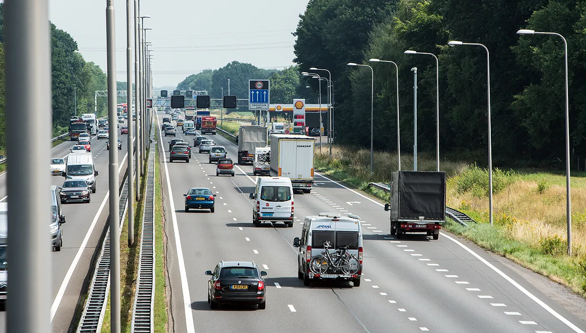 foto bij persbericht verkeer op de a2 richting tankstation swentibold 002