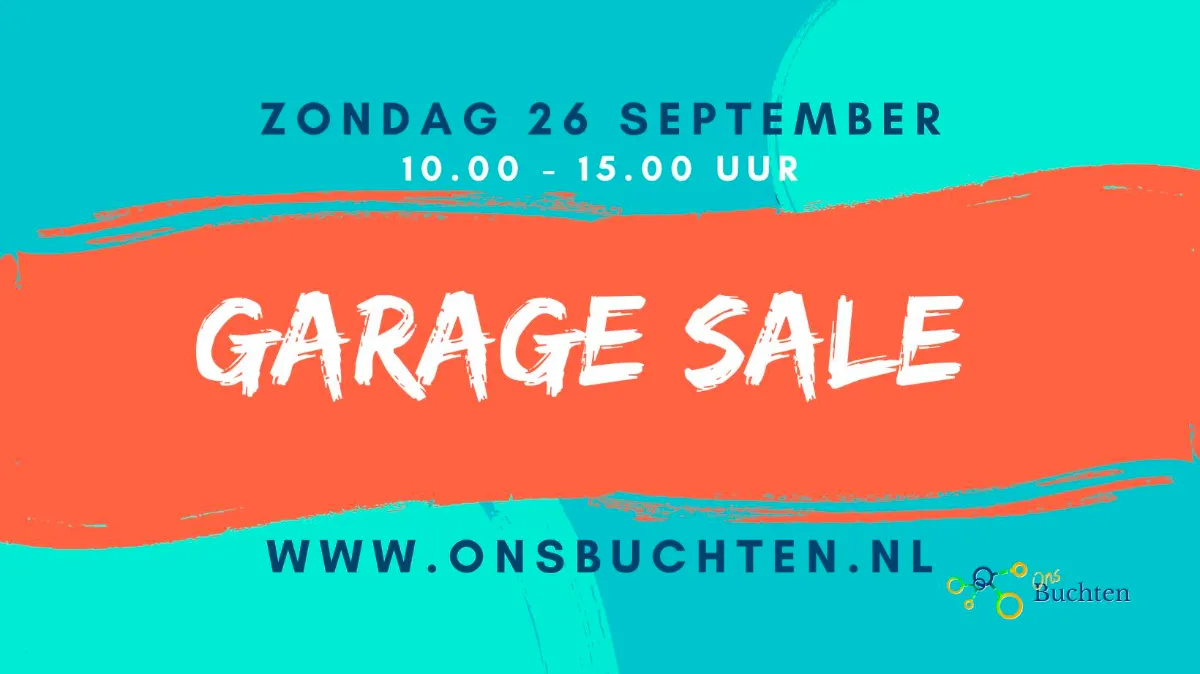 garage sale buchten
