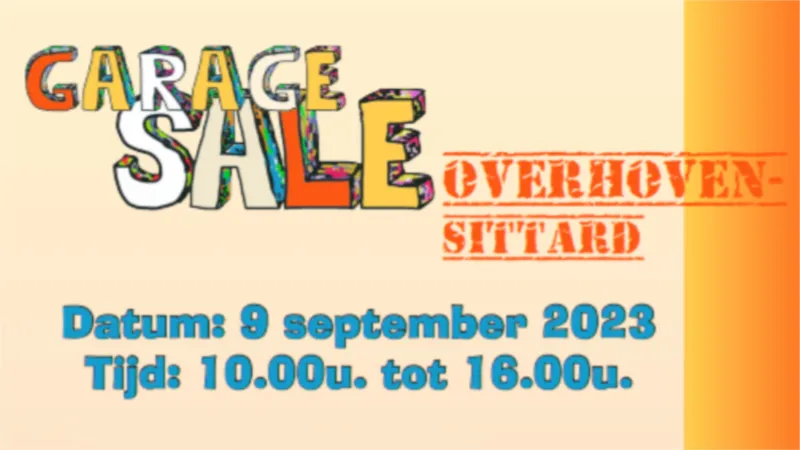 garagesale overhoven 2023 afbeelding