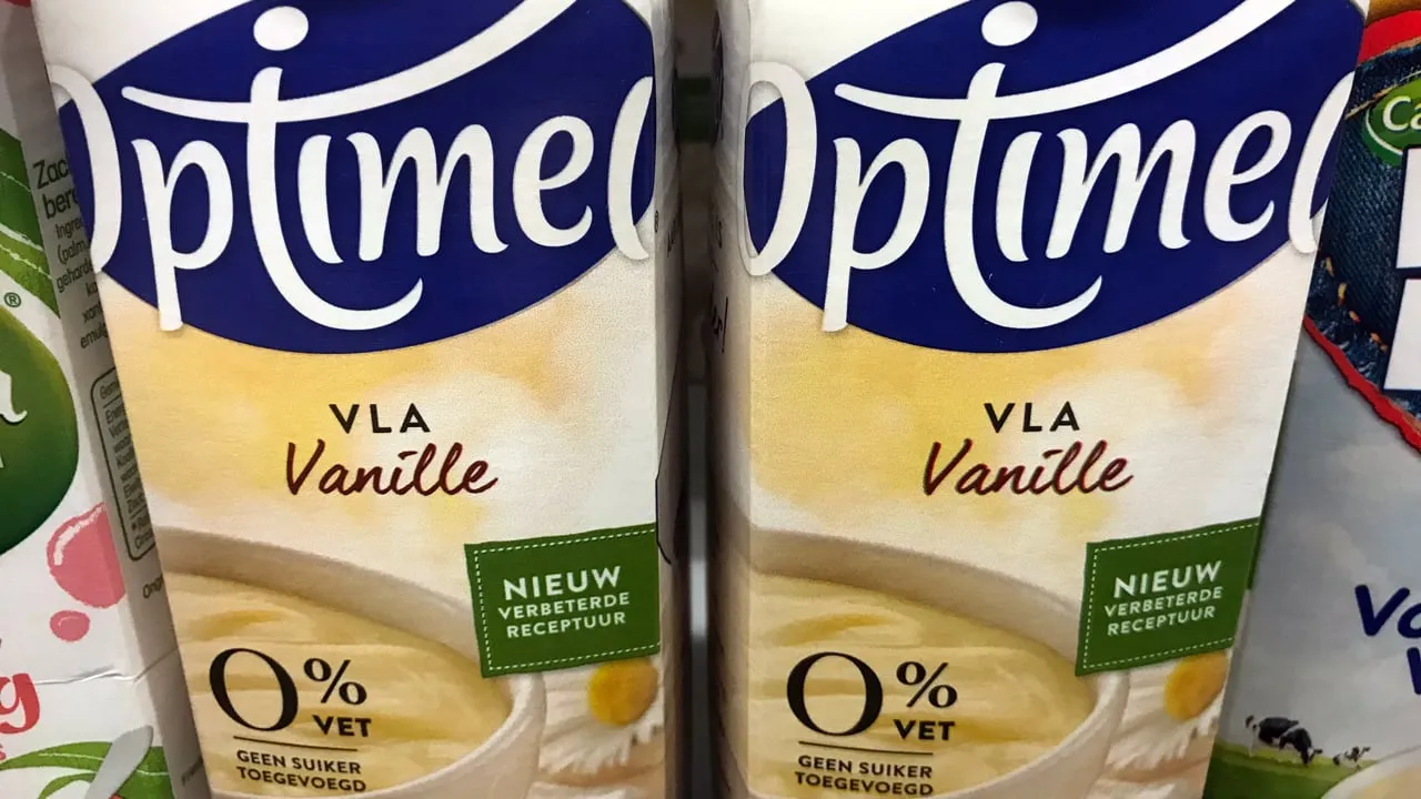 geen vanille in vanillevla optimel