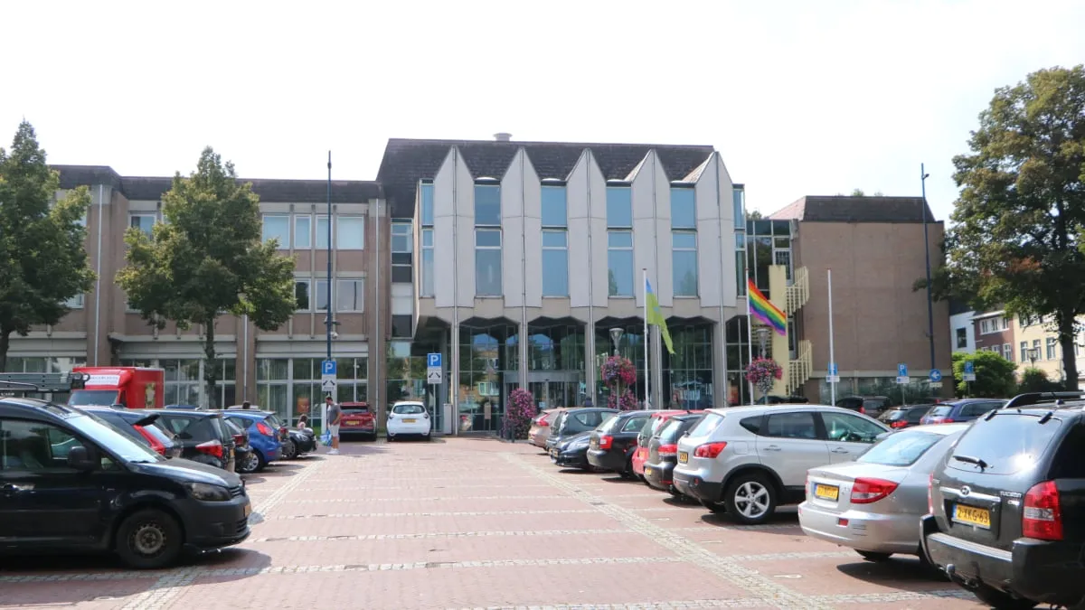 gemeentehuis stadswinkel markt geleen september 2021