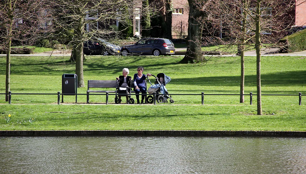 genieten in het stadspark van sittard 30 maart 2017