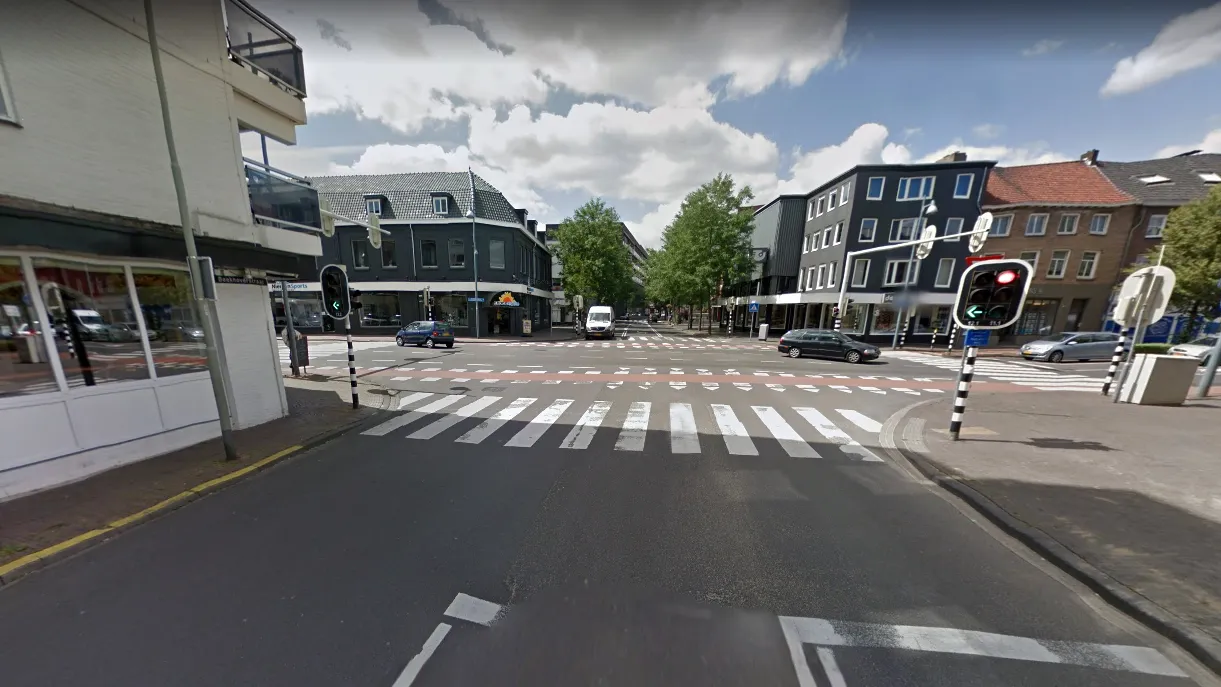 gevaarlijke kruising in geleen spa