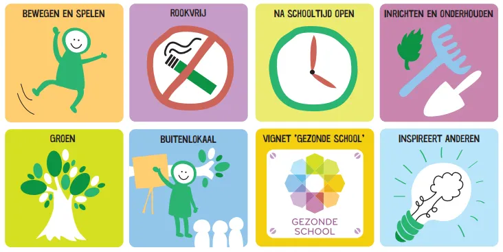 gezond schoolplein