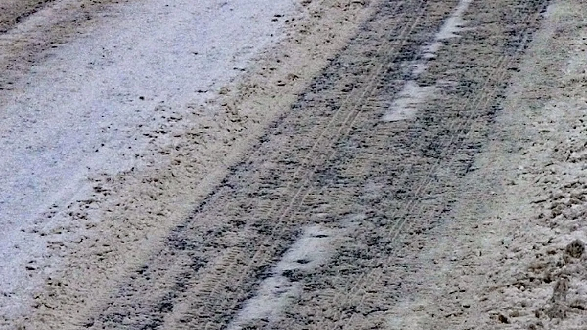 gladheid sneeuw strooien