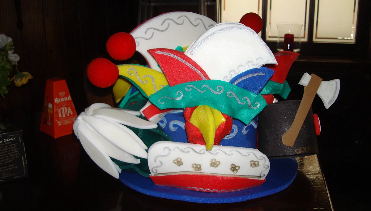 goedgemutste carnavalshoed