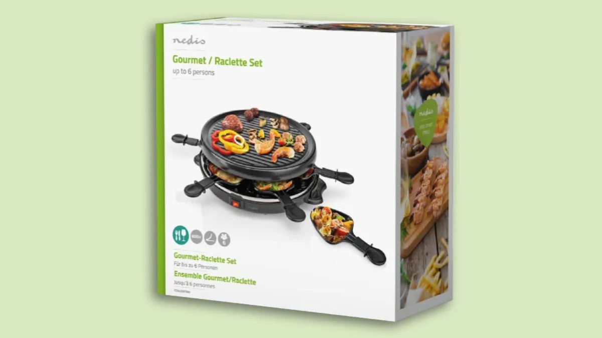 gourmet raclette set