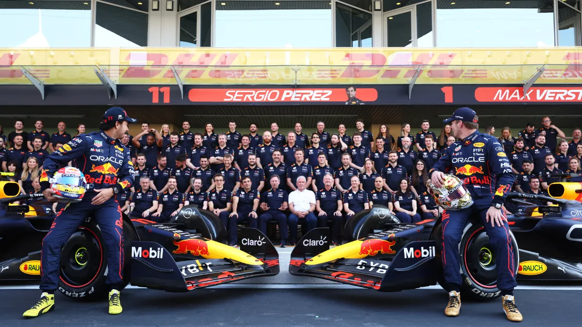 gp abu dhabi 2022 teamfoto red bull