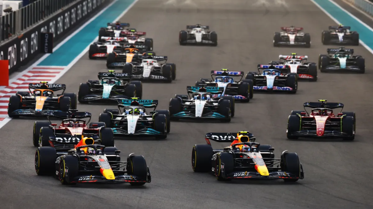 gp abu dhabi start van de race
