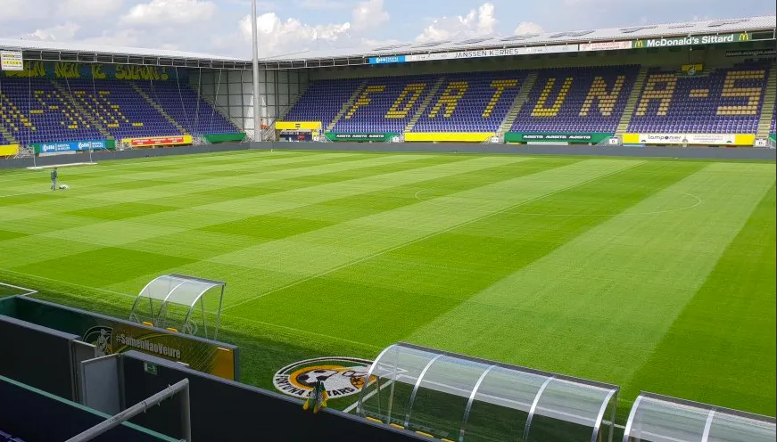 grasveld fortuna sittard augustus 2018