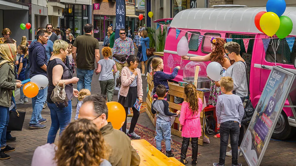 gratis suikerspinnen tijdens kenjerfest 2018