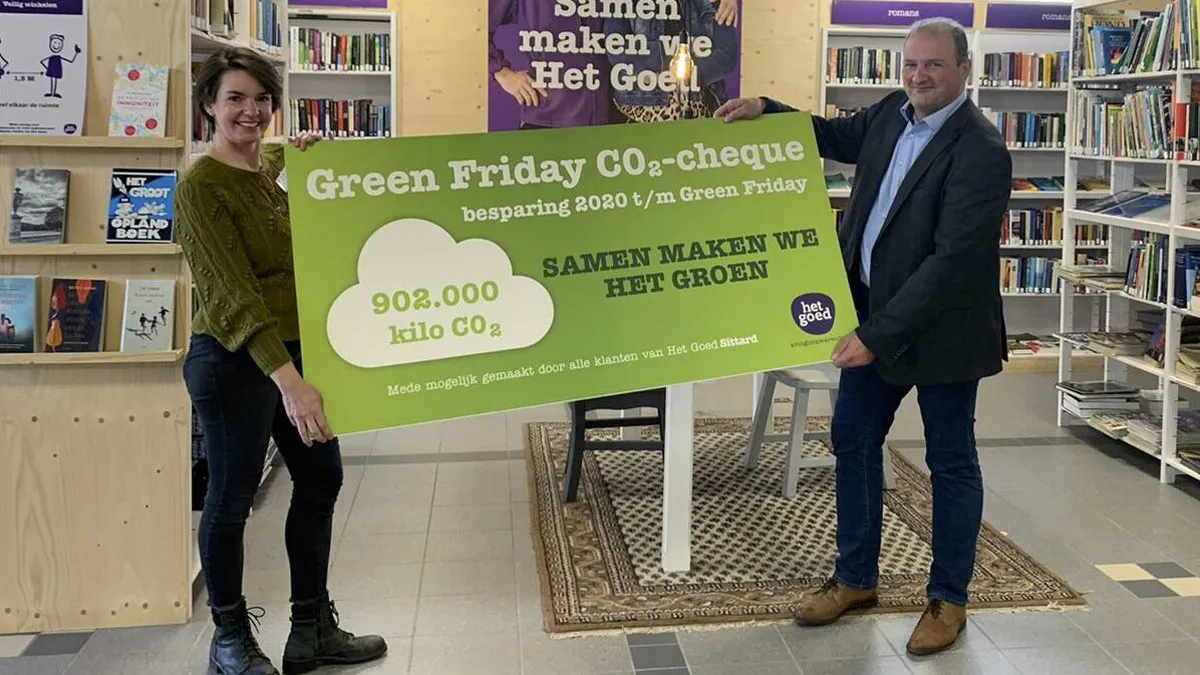 green friday co2 cheque het goed