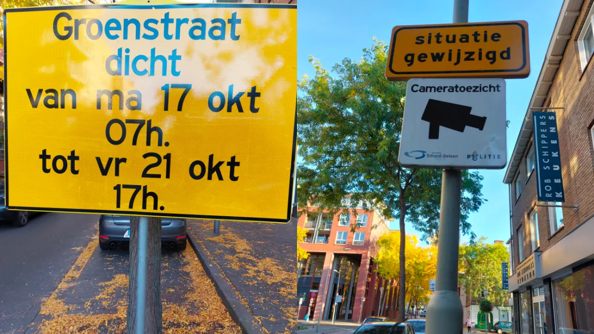 groenstraat geleen vier dagen dicht