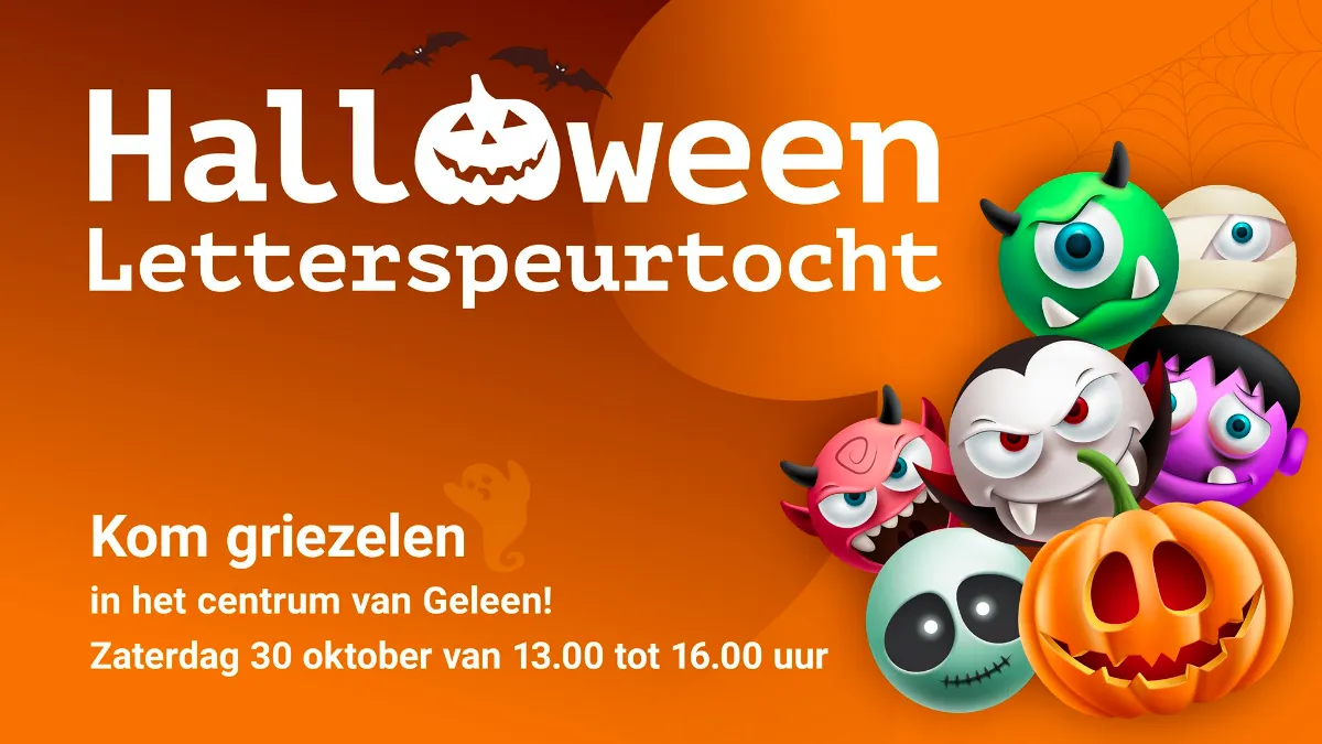 halloween letterspeurtocht 2021 geleen centrum