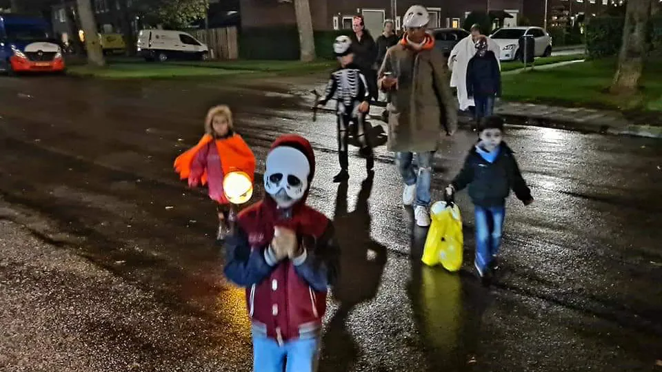 halloween spookjestocht gelee de kluis