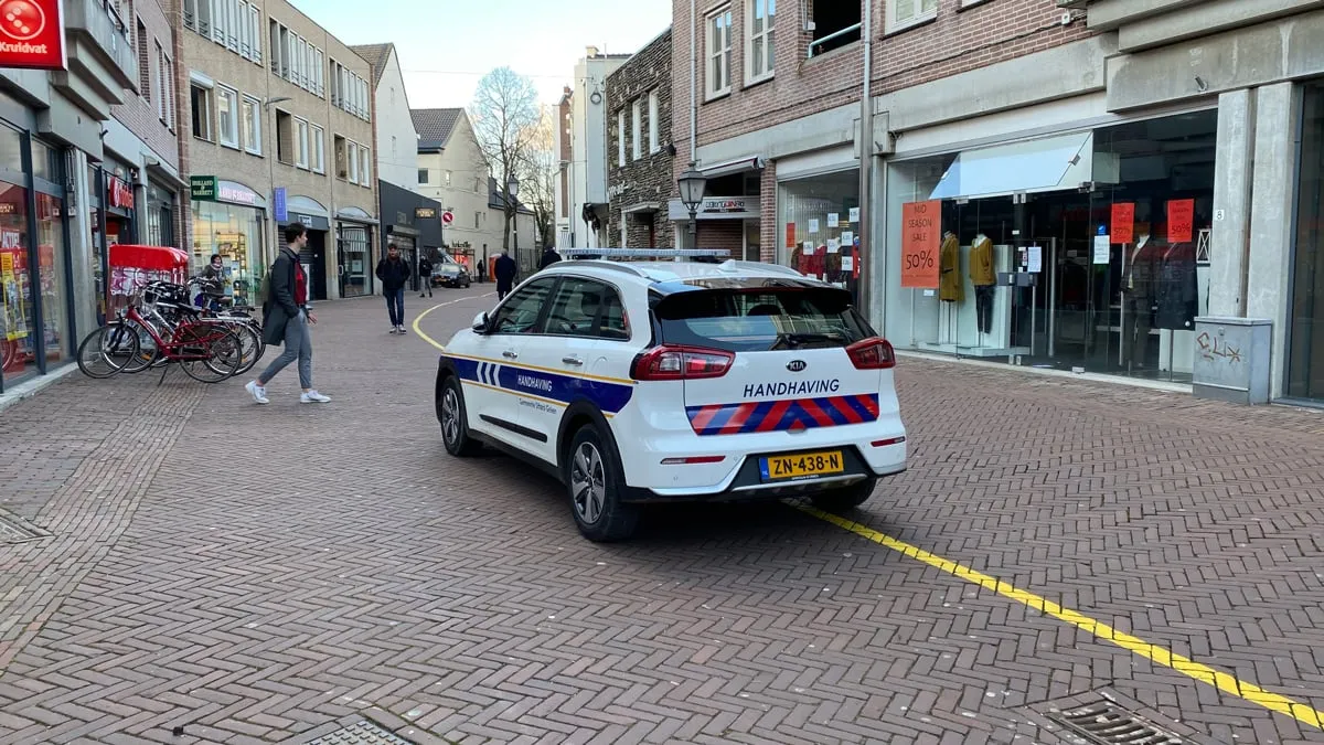 handhaving op walstraat 26 januari 2021