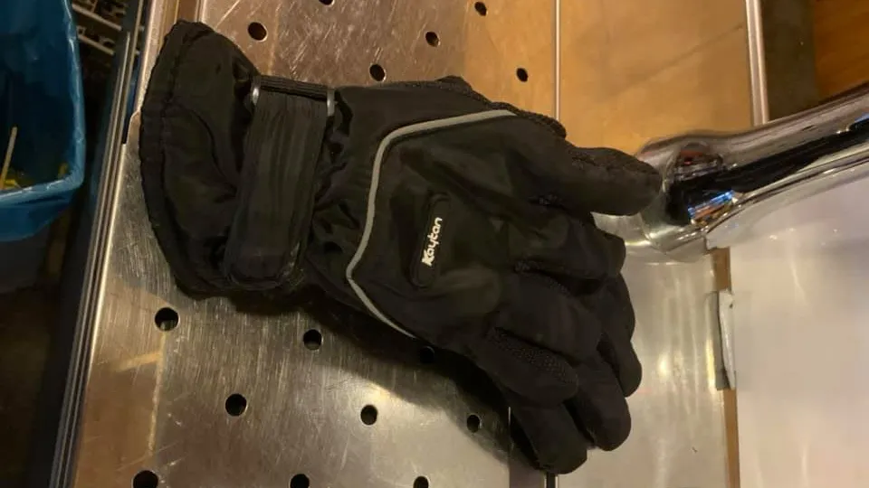 handschoenen van inbreker