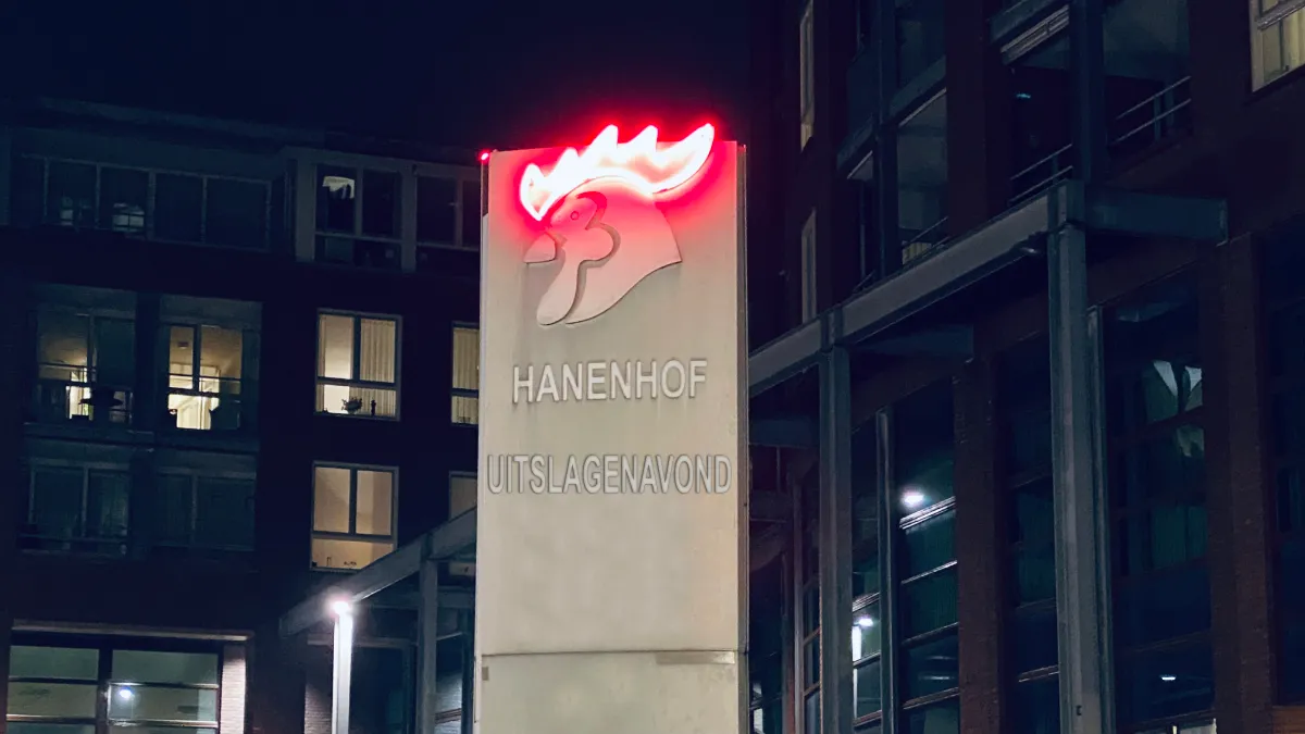 hanenhof uitslagenavond