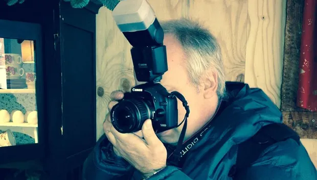 henk van rens met camera