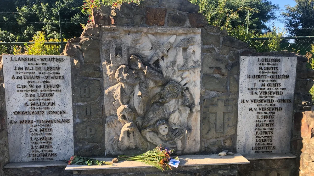 herdenkingsmonument bombardement op geleen